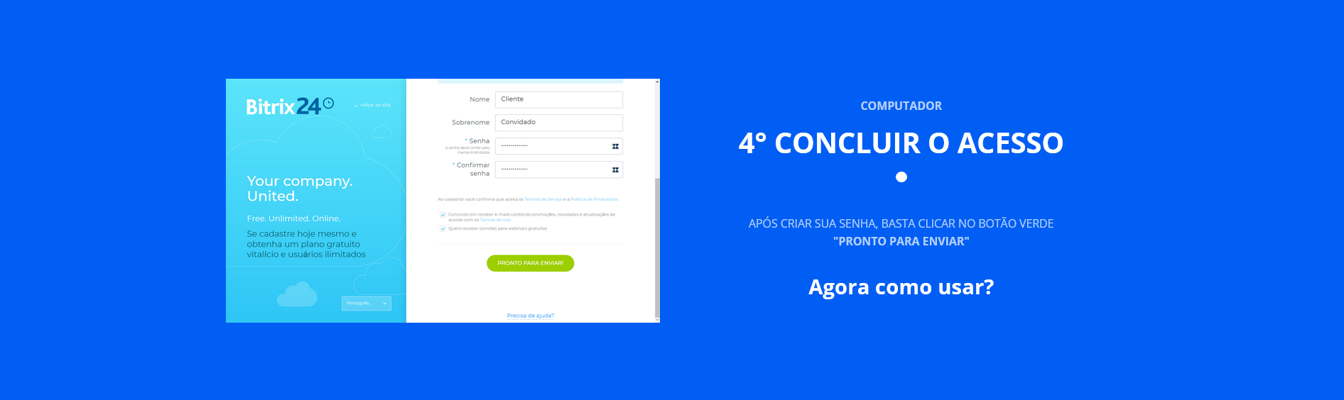 5 CONCLUIR O ACESSO - PC